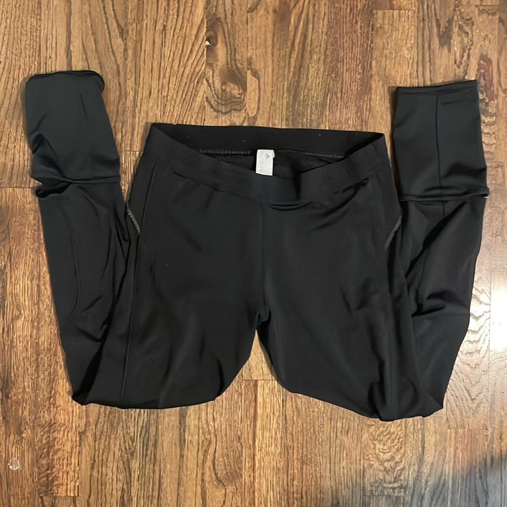 Adidas x Stella McCartney Leggings Calf Slit and RicRac Detail